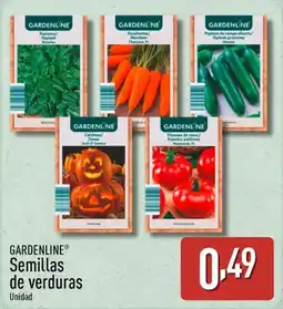 ALDI GARDENLINE Semillas de verduras oferta