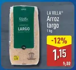 ALDI La villa - arroz largo oferta