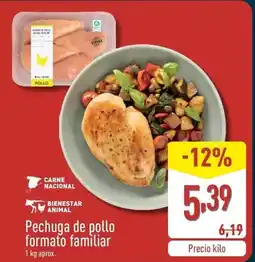 ALDI Pechuga de pollo formato familiar oferta