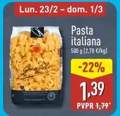 ALDI Garafalo - pasta italiana oferta