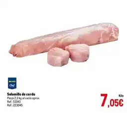 Makro Chef select - solomillo de cerdo oferta