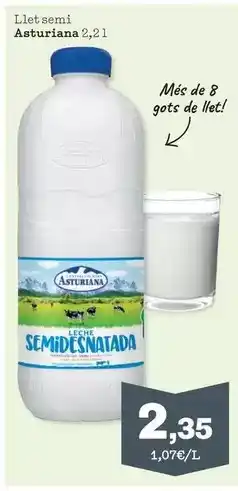 Sorli La asturiana - llet semi semidesnatada oferta