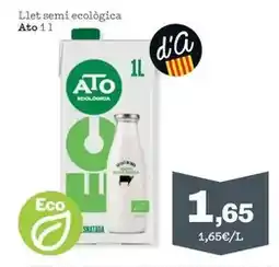 Sorli Ato - llet semi ecologica oferta