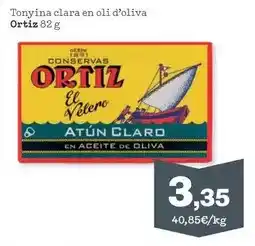 Sorli Ortiz - tonyina clara en oli d'oliva oferta