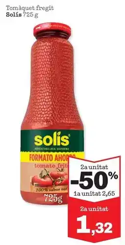 Sorli Solís - tomaquet fregit oferta