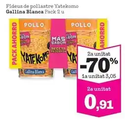 Sorli Gallina blanca - fideus de pollastre yatekomo oferta