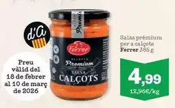 Sorli Ferrer - salsa premium per a calçots oferta