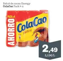Sorli Cola cao - batut de cacau energy oferta
