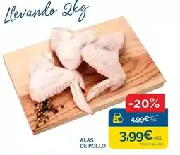 Supermercados La Despensa Alas de pollo oferta