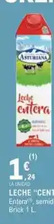 E.Leclerc Central lechera asturiana - leche entera oferta