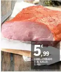 E.Leclerc Lomo adobado o al ajillo oferta