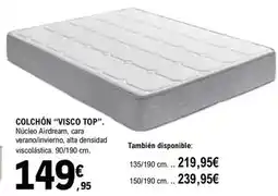 E.Leclerc Colchón visco top oferta