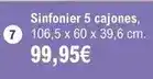 E.Leclerc Sinfonier 5 cajones oferta