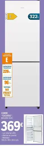 E.Leclerc Cecotec - combi bollero 322e oferta