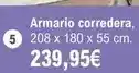 E.Leclerc Armario corredera oferta