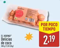 ALDI EL HORNO Delicias de coco oferta