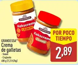 ALDI GRANDESSA Crema de galletas oferta