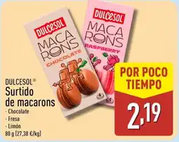 ALDI DULCESOL Surtido de macarons oferta