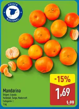 ALDI Mandarina oferta