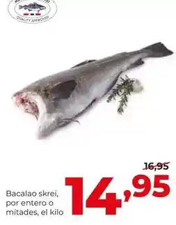 Alimerka Bacalao skrei por entero oferta