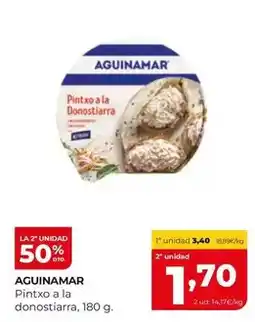 Alimerka Aguinamar - pintxo a la donostiarra oferta