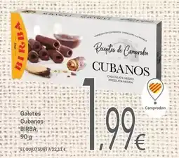 Valvi Supermercats Birba - galetes cubanos oferta