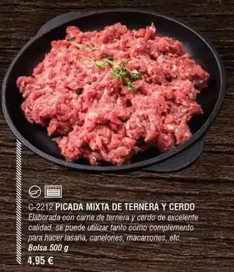 Mixta - picada de ternera y cerdo