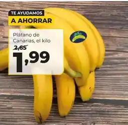 Alimerka Plátano de canarias oferta
