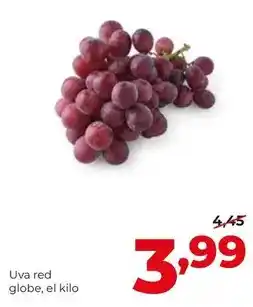 Alimerka Uva red globe oferta