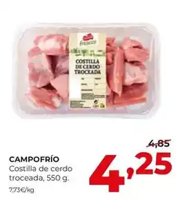 Alimerka Campofrío - costilla de cerdo troceada oferta