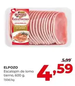 Alimerka Elpozo - escalopín de lomo tierno oferta