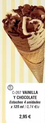 Abordo Vainilla y chocolate oferta