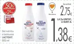 Valvi Supermercats Lactovit - gel nutritiu o lactourea oferta