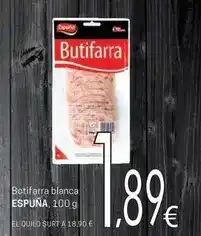 Valvi Supermercats Espuña - botifarra blanca oferta
