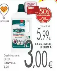 Valvi Supermercats Sanytol - desinfectante tèxtil oferta