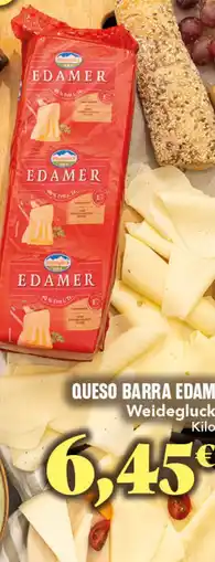 Gadis WEIDEGLUCK Queso barra edam oferta
