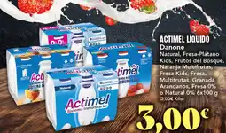 Gadis DANONE Actimel líquido oferta