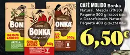 Gadis BONKA Café molido oferta
