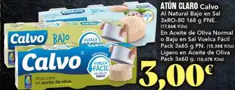Gadis CALVO Atún claro oferta