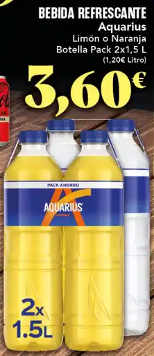 Gadis AQUARIUS Bebida refrescante oferta