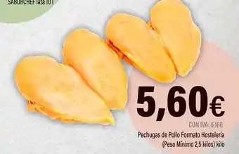 Pechugas de Pollo Formato Hostelería