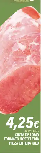 Cash Ifa Cinta de lomo formato hostelería pieza entera oferta