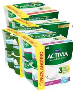 Cash Ifa DANONE Activia Bífidus natural, natural 0%, natural azucarado o natural edulcorado 0% oferta