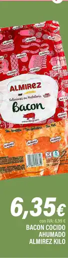 Cash Ifa ALMIREZ Bacon cocido ahumado oferta