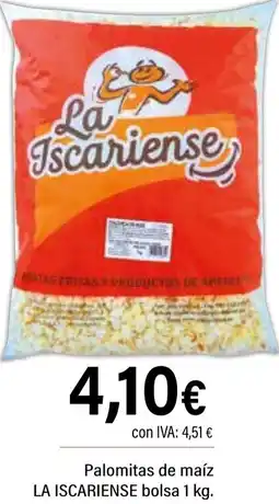 Cash Ifa LA ISCARIENSE Palomitas de maíz oferta