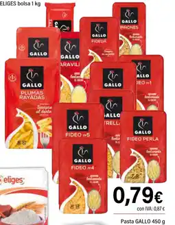 Cash Ifa GALLO Pasta oferta