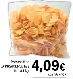 Cash Ifa LA ISCARIENSE Patatas frita lisa oferta