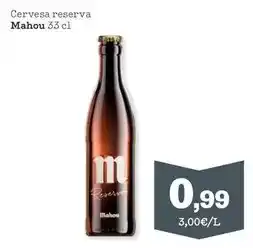 Sorli Mahou - cervesa reserva oferta