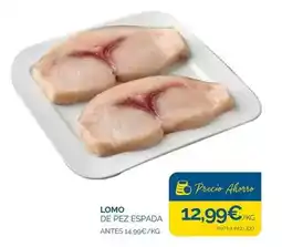 Supermercados La Despensa Lomo de pez espada oferta
