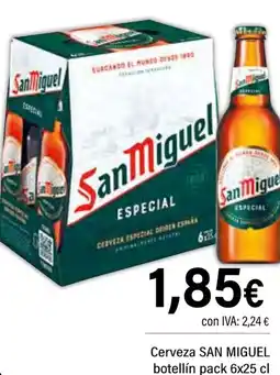 Cash Ifa SAN MIGUEL Cerveza botellín oferta